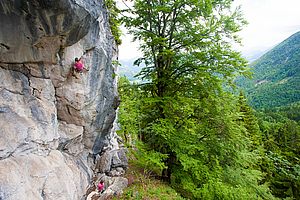 Klettern am Brünnstein