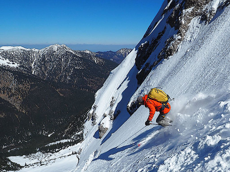 Skitour Geierköpfe, Ammergauer Alpen