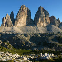 Die Drei Zinnen, Dolomiten Die Drei Zinnen, Dolomiten