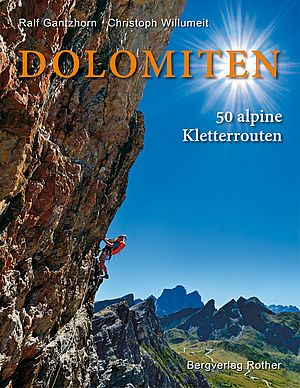 Buchtitel vom Bildband Dolomiten, Rother