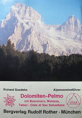 Alpenvereinsführer Pelmo - Dolomiten