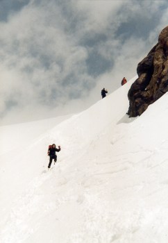 Abfahrt vom Adlerpass