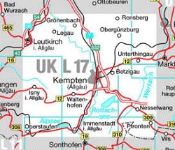 Blattschnitt UK L 17