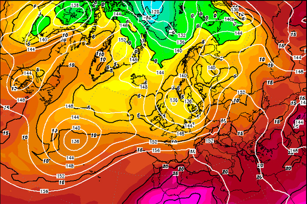 Wetterkarte aus der Wetterzentrale Wetterkarte aus der Wetterzentrale