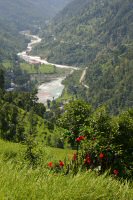 Das Tal des Bhote Kosi