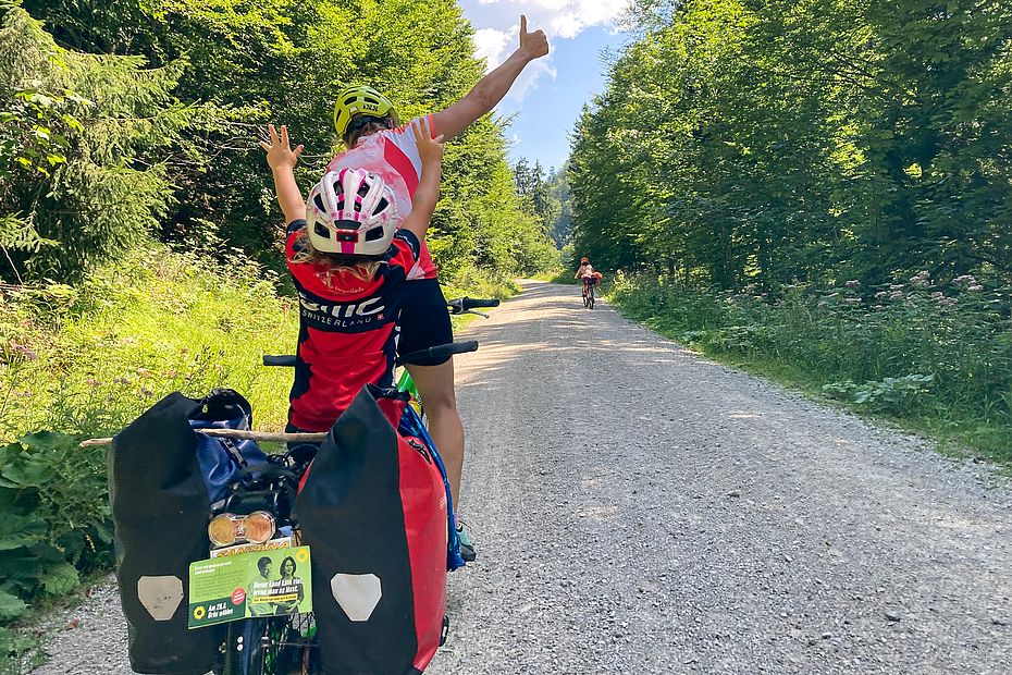 Möglich ist viel, wenn man es nur will: Auch eine CO2-Neutrale Anreise mit dem Fahrrad in den Kletterurlaub Möglich ist viel, wenn man es nur will: Auch eine CO2-Neutrale Anreise mit dem Fahrrad in den Kletterurlaub