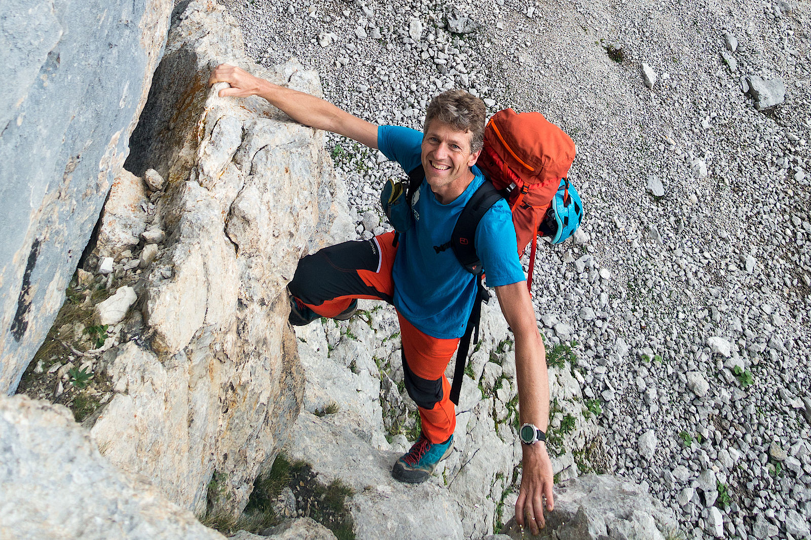 Idealer Rucksack für alle Arten von Bergtouren. 