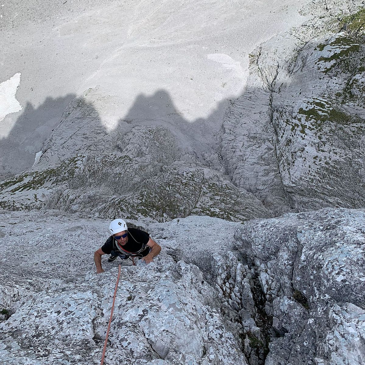 Kletterroute BYD (Build Your Dream) am Treffauer im Wilden Kaiser, Foto: Jakob Hechenberger