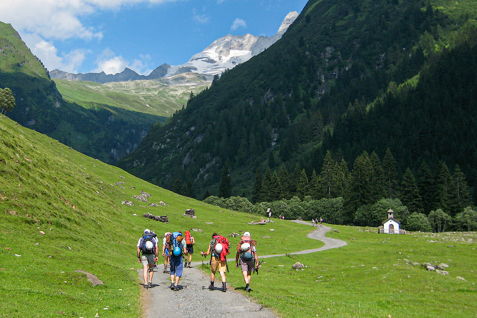 Die größten Kletterrucksäcke braucht man bei Mehrtagestouren im hochalpinen Gelände