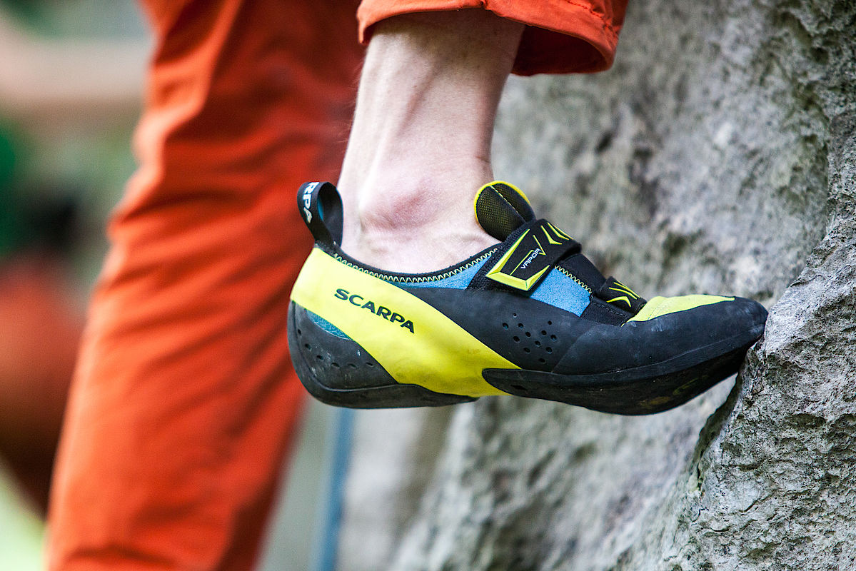 Der Kletterschuh Scarpa Vapor V 19 im Test