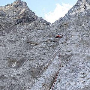 Kletterroute "Gral" am Predigtstuhl