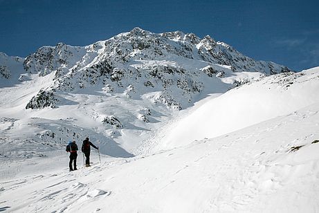 Unterwegs zum Hinterbergkofl Unterwegs zum Hinterbergkofl