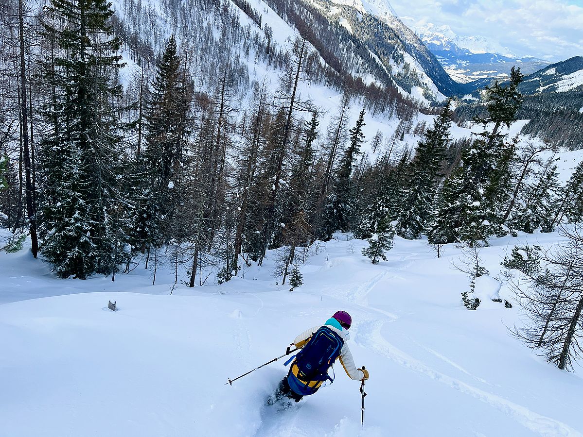 Finale Schlussabfahrt nach Zauchensee