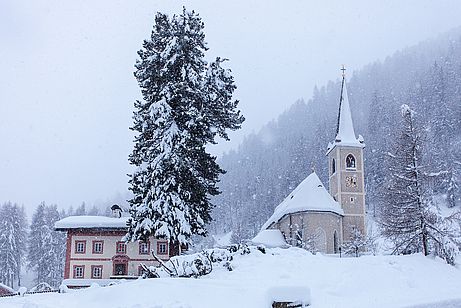 Schneefall am Samstag in Kalkstein Schneefall am Samstag in Kalkstein