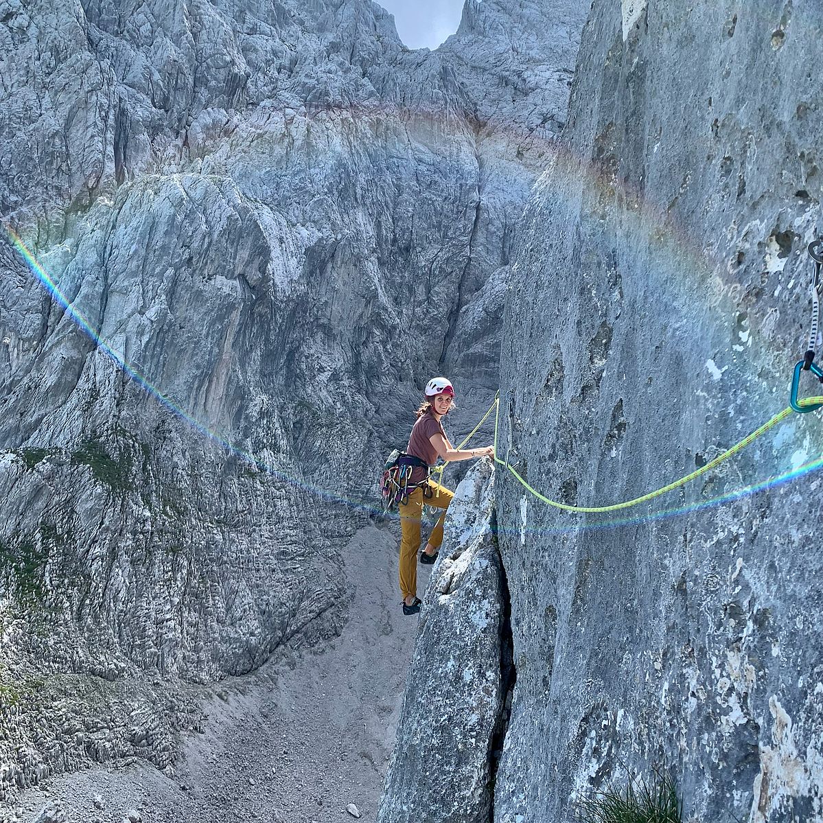 Totenkirchl-Wildangerwand: Kletterroute "Zwischen zwei Welten"