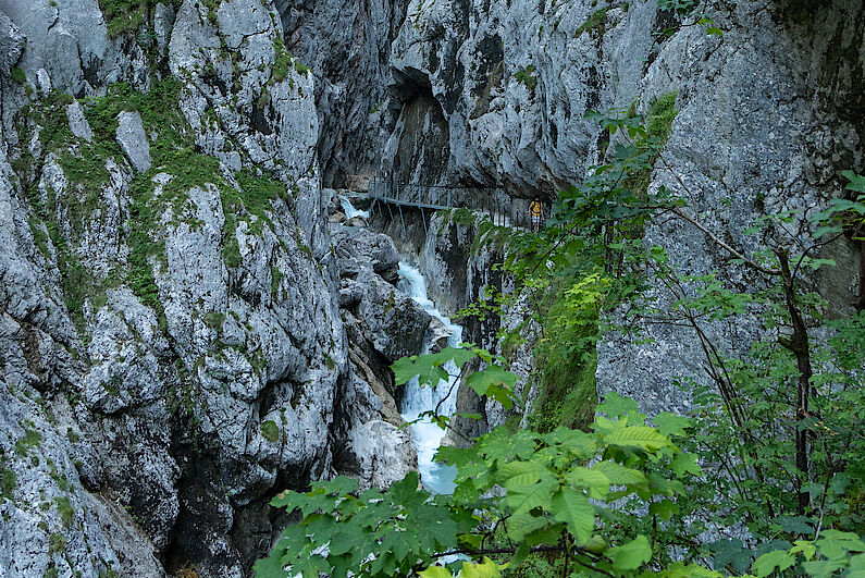 Aufstieg durch die Höllentalklamm