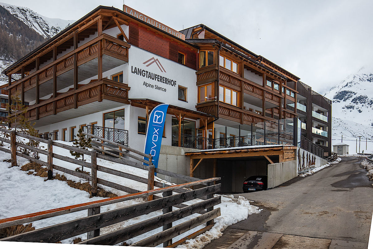 Das Hotel Langtaufererhof als komfortabler Stützpunkt im Langtauferer Tal in den Ötztaler Alpen