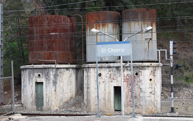 El Chorro Bahnhof