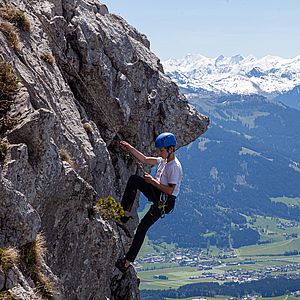 Klettern an der Wildererkanzel