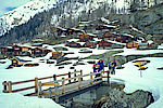 An der Fafleralp - eine Stunde oberhalb vom Blatten war die erste Pause fällig.