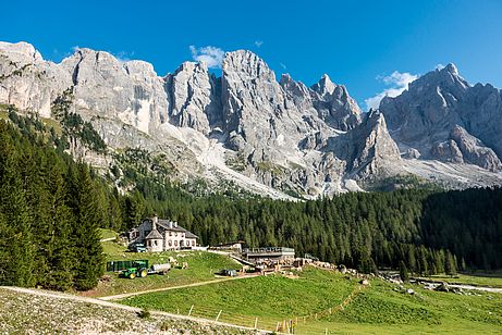 Postkartenidylle im Val Venegia Postkartenidylle im Val Venegia