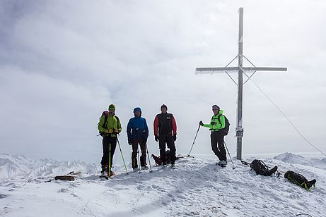 Am Gipfel des Wolfendorn Am Gipfel des Wolfendorn