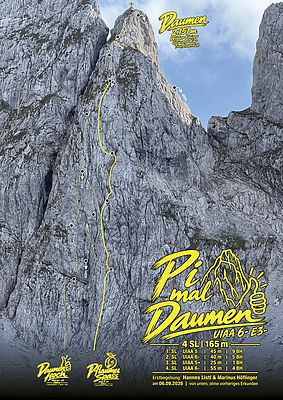 Kletterroute Pi mal Daumen im Griesnerkar