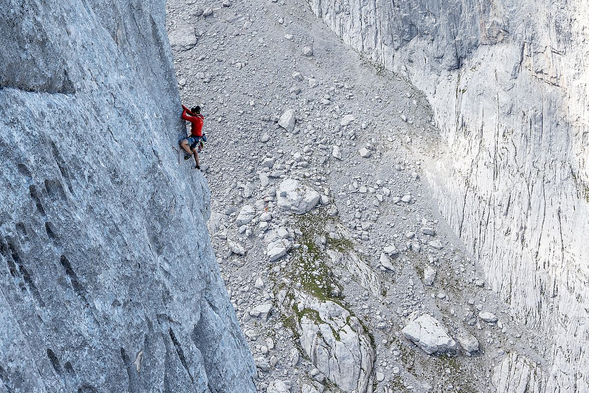 Blick auf die benachbarte Route Phantom