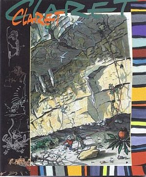 Claret Kletterführer: "Escalades sur la Crete de la Taillade"