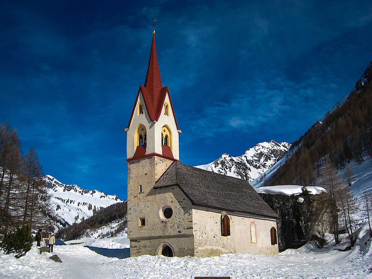 Heilig-Kreuz-Kirche im Ahrntal, Foto: Michael Keller