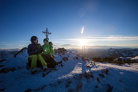 Abendsonne auf dem Auerspitz Abendsonne auf dem Auerspitz