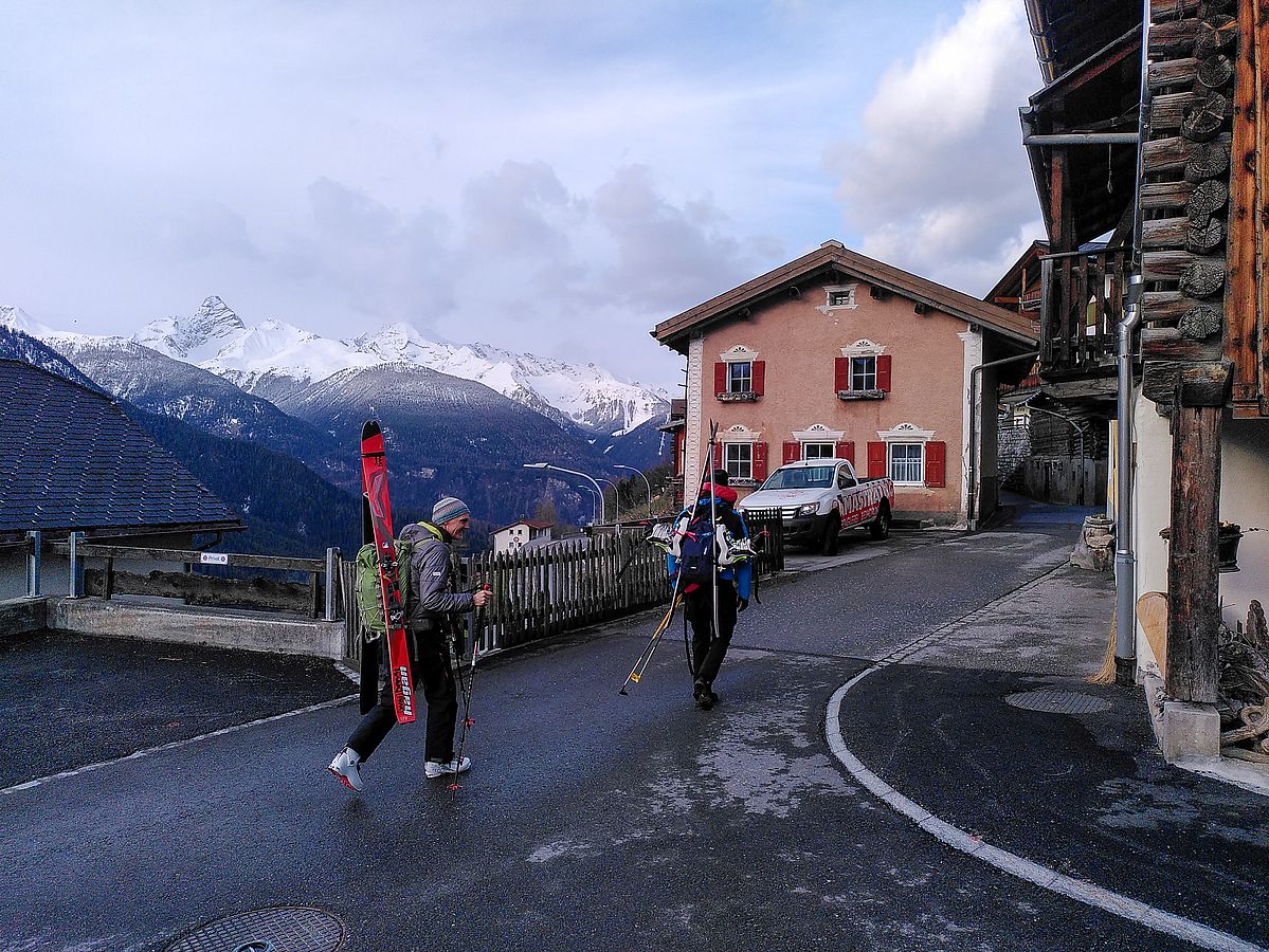 Start in Davos-Wiesen
