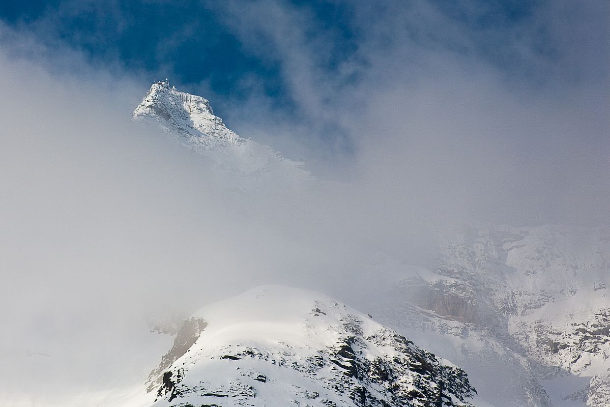 Der Rauriser Sonnblick mit dem Observatorium am Gipfel 