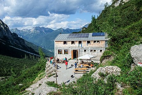 Das Rifugio Flaiban-Pacherini Das Rifugio Flaiban-Pacherini