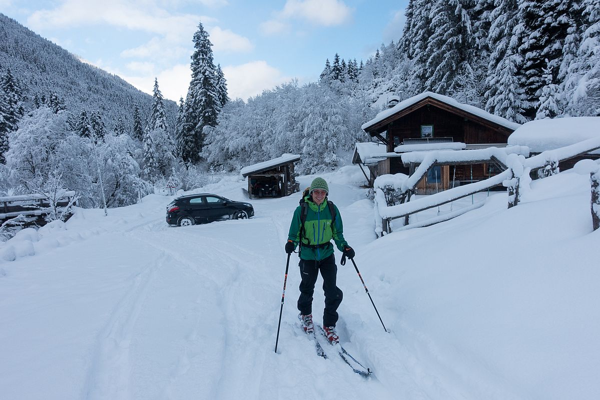 Start an der Erlauer Hütte