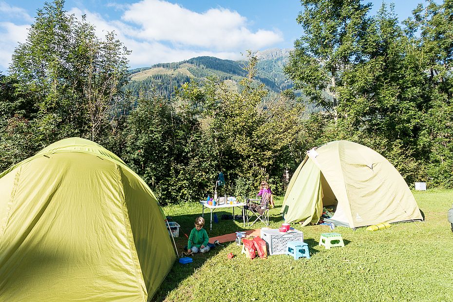 Am sehr noblen Terrassencamping Maltatal. Am sehr noblen Terrassencamping Maltatal.