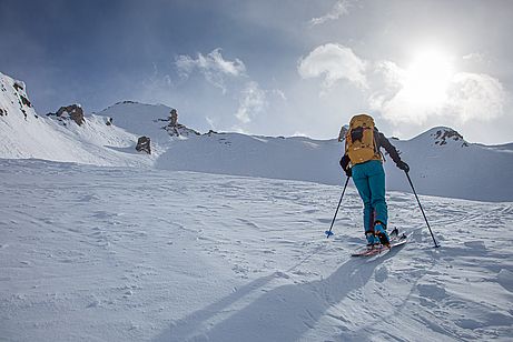 Aufstieg auf die Hohe Kreuzspitze Aufstieg auf die Hohe Kreuzspitze