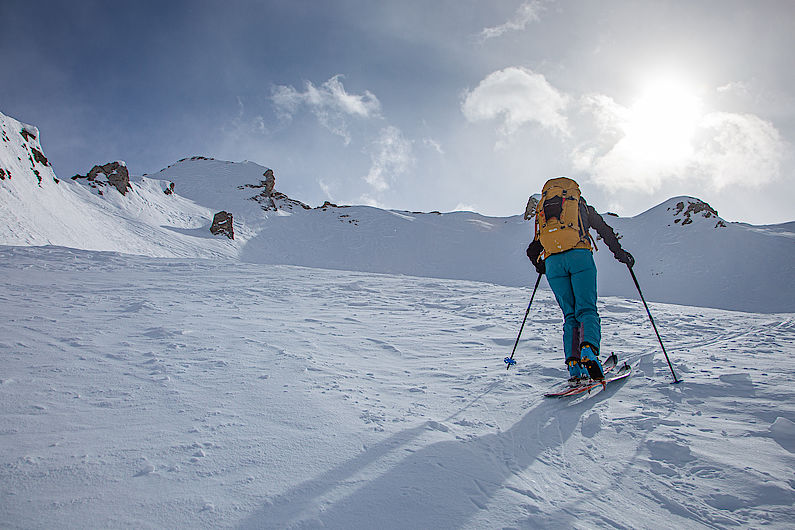 Aufstieg auf die Hohe Kreuzspitze