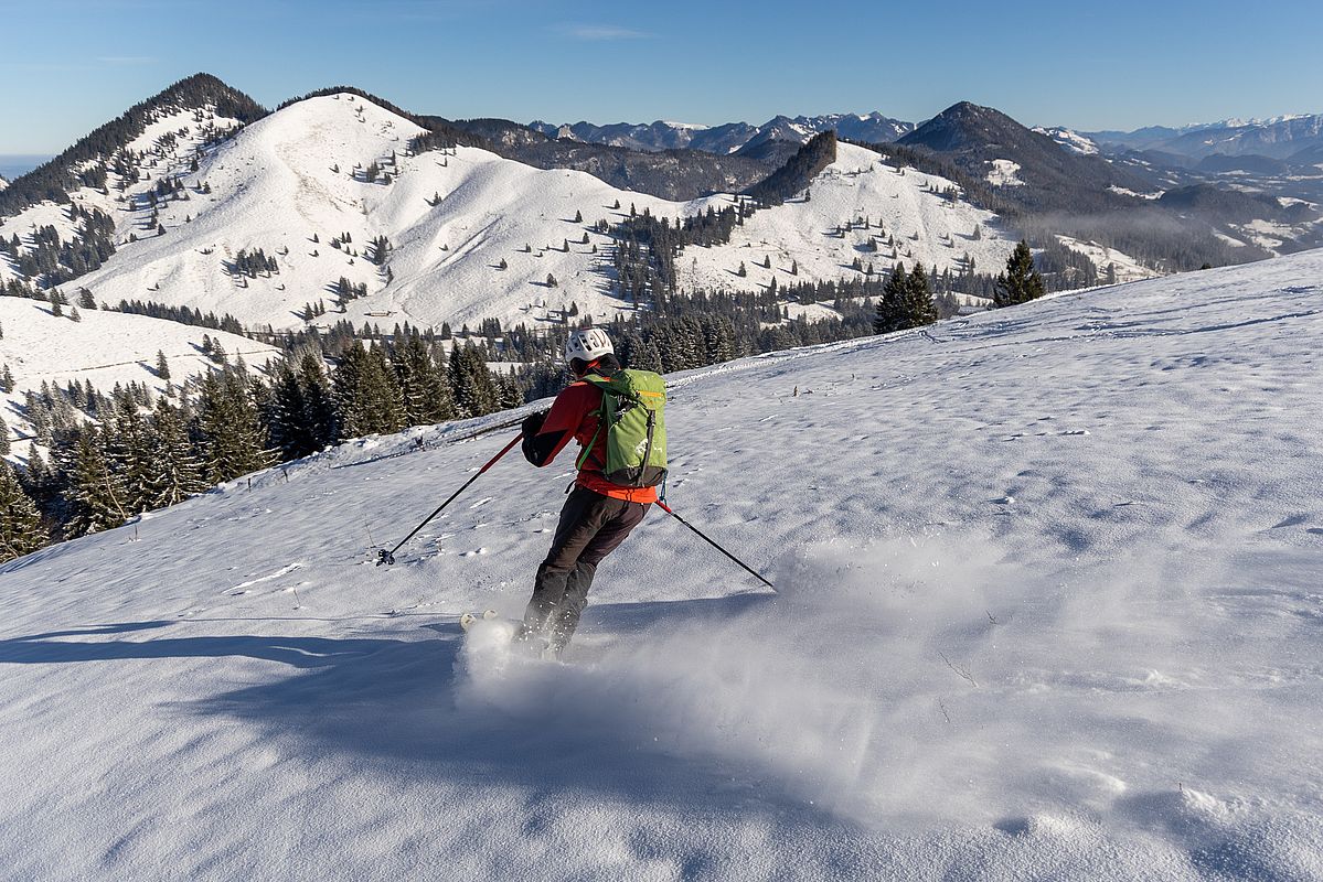 Hier hat man schon fast Skitourenfeeling.