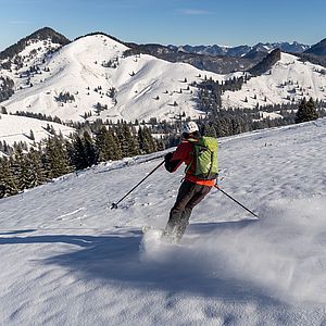 Hier hat man schon fast Skitourenfeeling.