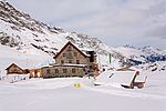 Die Franz-Senn-Hütte, Skitourenstützpunkt in den Stubaier Alpen