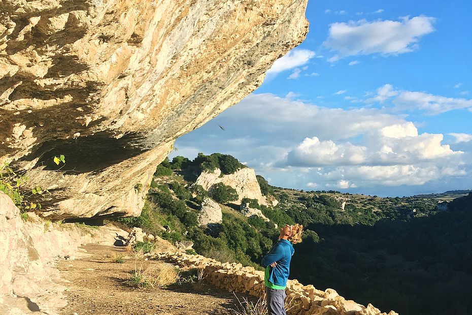 Faszinierende Kletterei in Isili