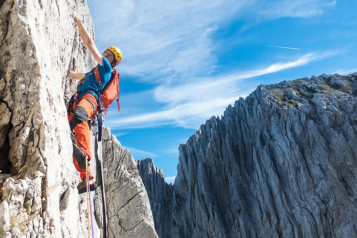 Kletterrouten im Wilden Kaiser