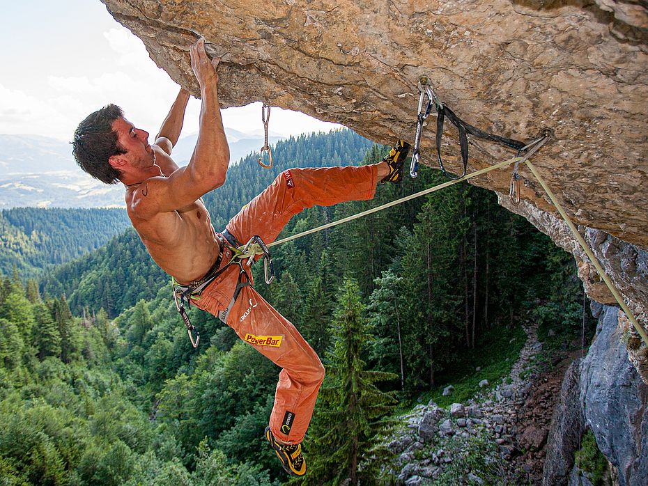 Heli Kotter in "Erbe der Väter" (8c+) 