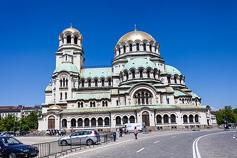 Die Alexander-Newski-Kathedrale in Sofia Die Alexander-Newski-Kathedrale in Sofia