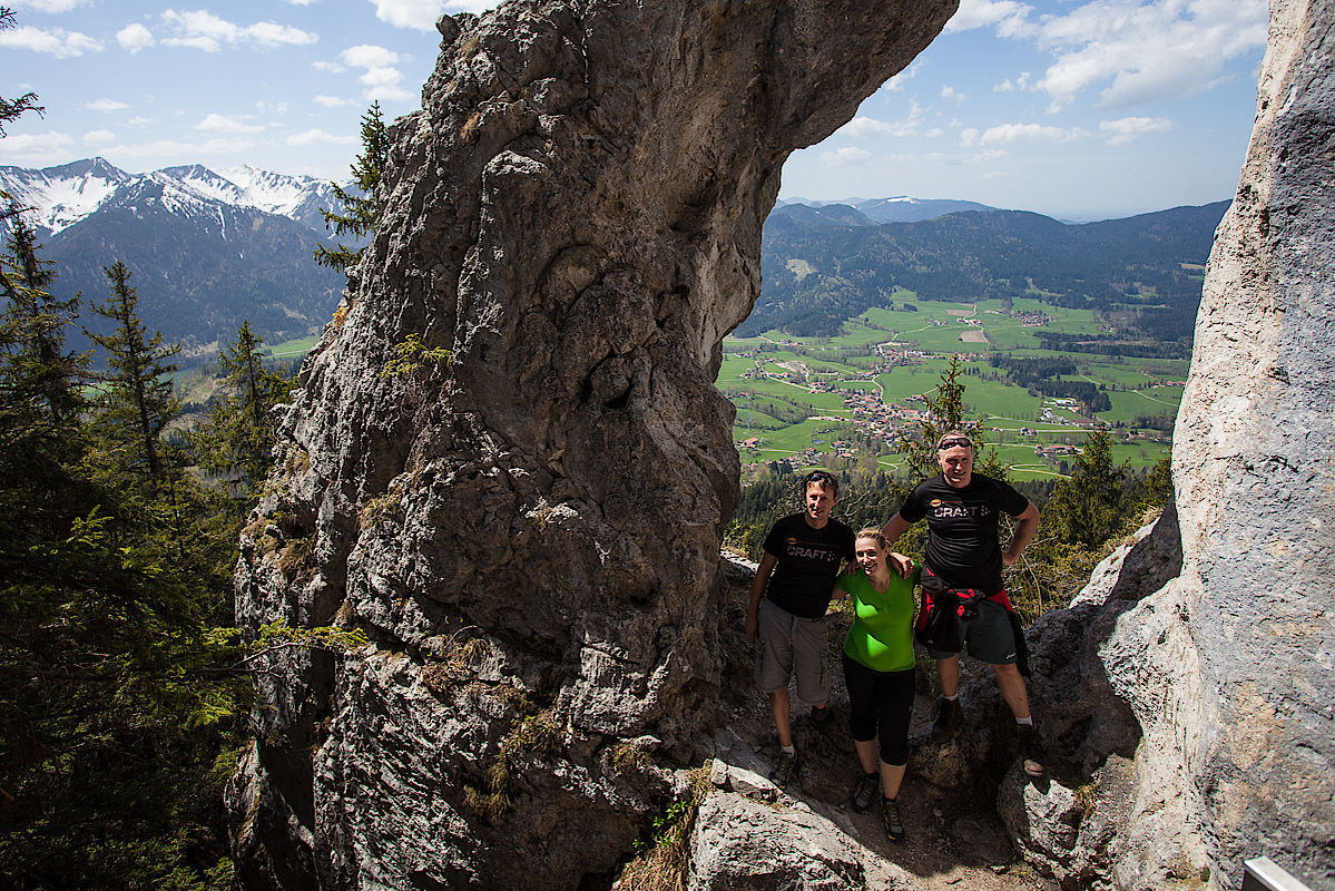 Blick vom Breitensteinfenster auf das Oberland