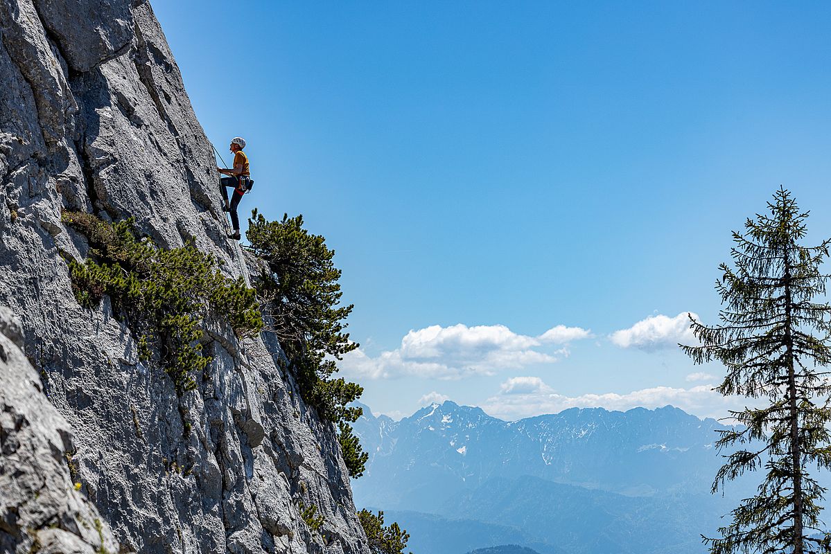 Traumwetter an der Kaserer Wand