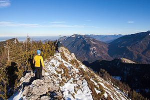 Blick vom Klausenberg zu Kampenwand