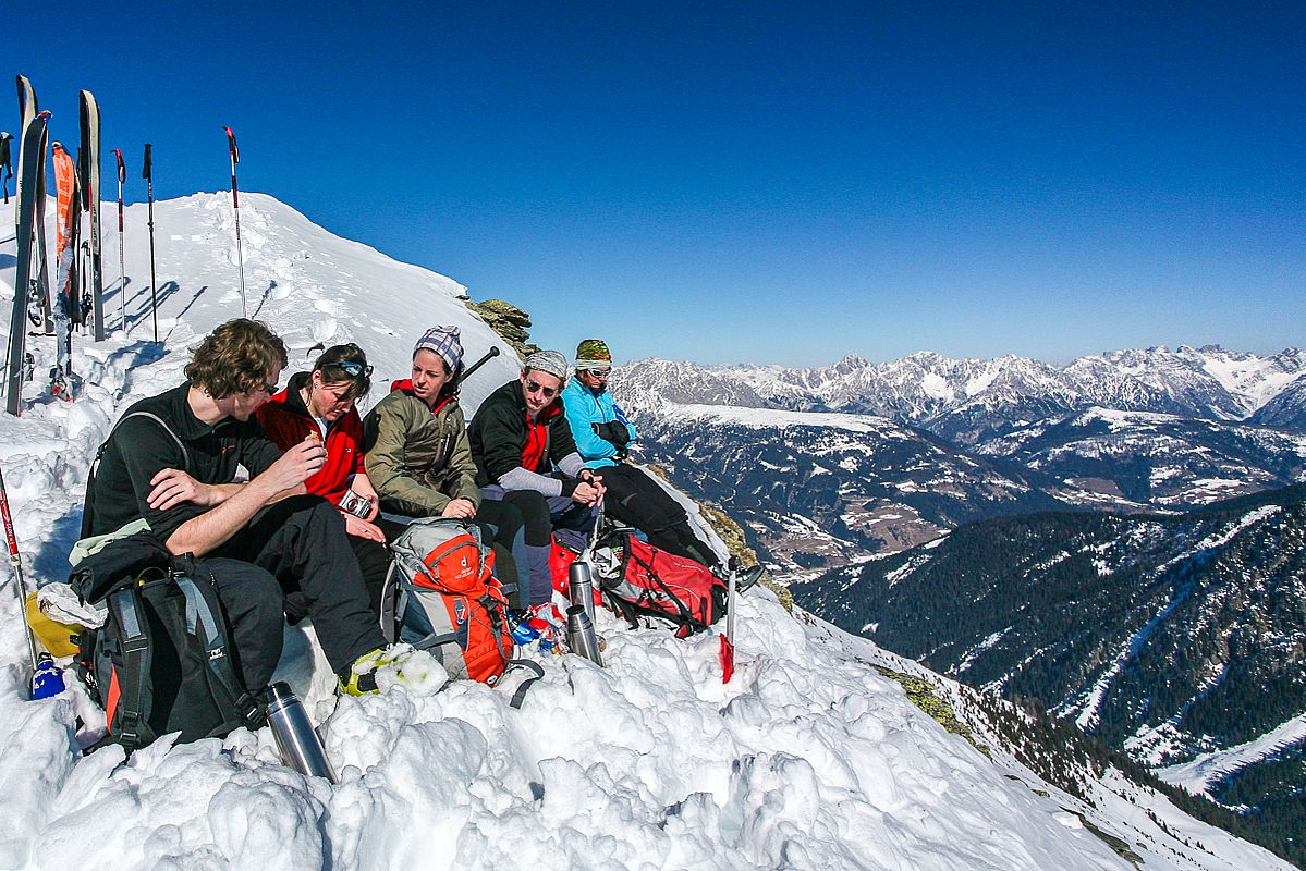 Gipfelaussicht an der Reiterkarspitze 