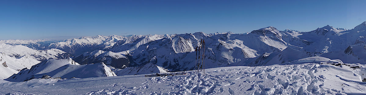 Gipfelpanorama am Geier